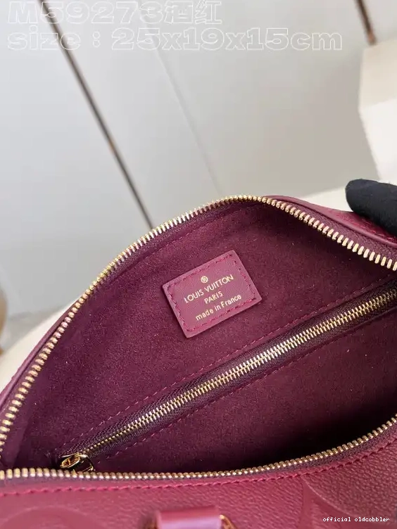 Official oldcobbler SPEEDY VUITTON LOUIS 25 BANDOULIÈRE 0530